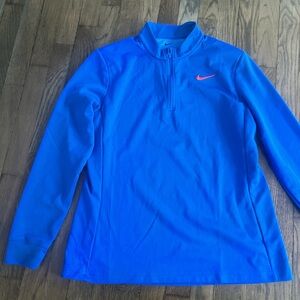 Blue Nike Dri Fit pullover